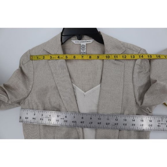 Diane von Furstenberg women's‎ 4 open front jacket - Picture 10 of 12